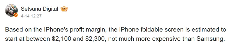 Klappbares iPhone