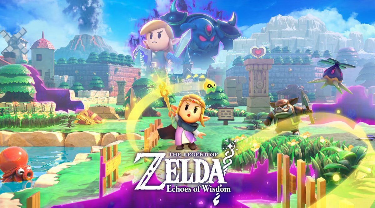 Nintendo hat einen neuen Gameplay-Trailer für das farbenfrohe Abenteuerspiel The Legend of Zelda: Echoes of Wisdom enthüllt Nintendo hat einen neuen Gameplay-Trailer für das farbenfrohe Abenteuerspiel The Legend of Zelda: Echoes of Wisdom enthüllt