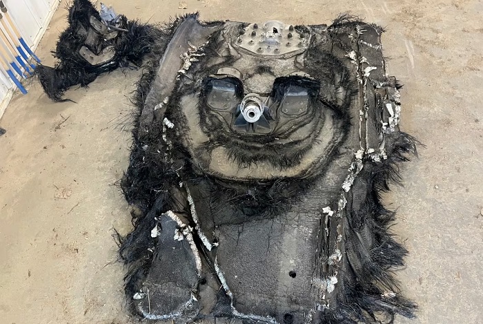 "Geschenk" vom Himmel: Ein kanadischer Bauer fand auf seinem Feld ein 40 Kilogramm schweres Stück Weltraumschrott - vermutlich das Wrack einer SpaceX-Rakete-2
