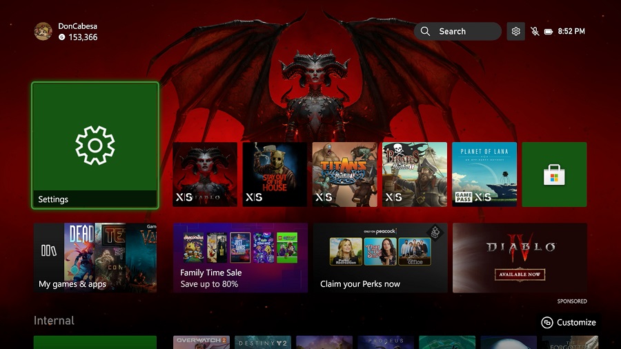 Kostenloses, von Diablo IV inspiriertes dynamisches Thema für Xbox-Konsolen verfügbar-2 Kostenloses, von Diablo IV inspiriertes dynamisches Thema für Xbox-Konsolen verfügbar-2