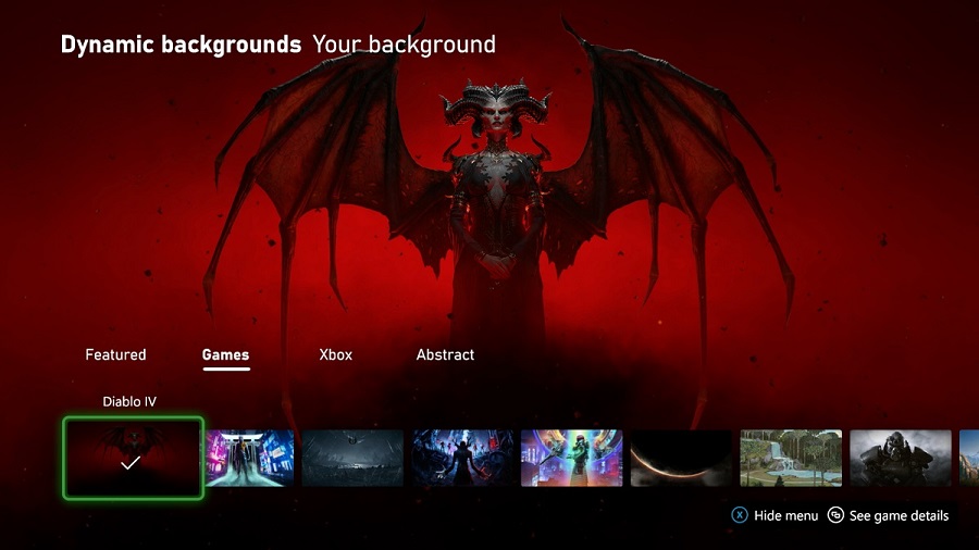 Kostenloses, von Diablo IV inspiriertes dynamisches Thema für Xbox-Konsolen verfügbar-3 Kostenloses, von Diablo IV inspiriertes dynamisches Thema für Xbox-Konsolen verfügbar-3