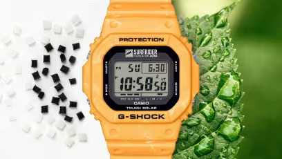 Helles gelbes G-Shock Design Helles gelbes G-Shock Design