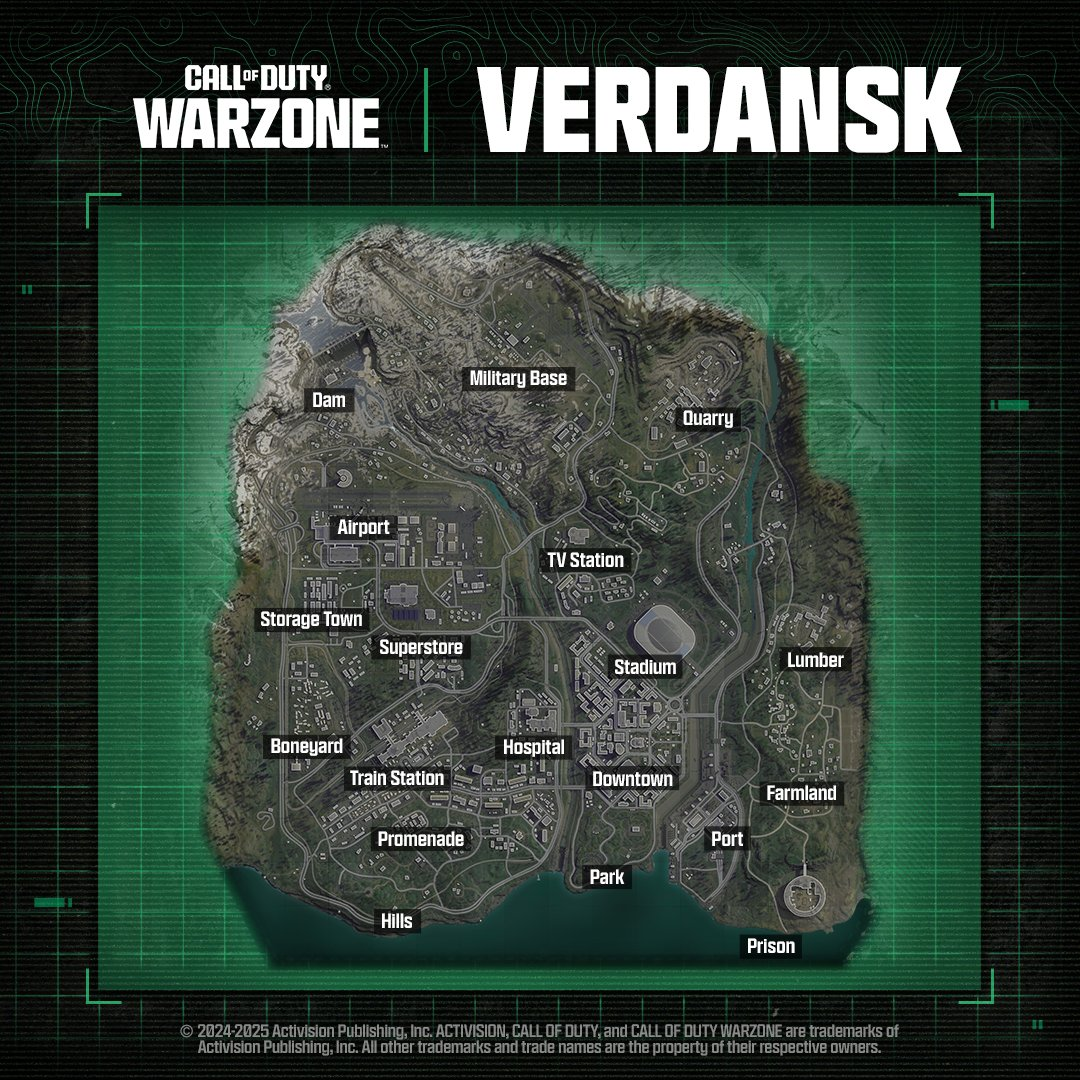 Aktualisierte taktische Karte von Danzig Aktualisierte taktische Karte von Danzig