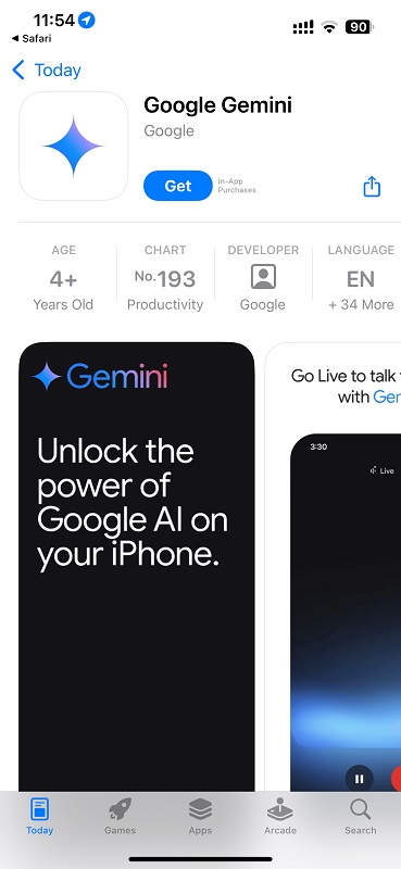 Google hat eine eigenständige KI-Assistenten-App Gemini für iOS veröffentlicht-2 Google hat eine eigenständige KI-Assistenten-App Gemini für iOS veröffentlicht-2