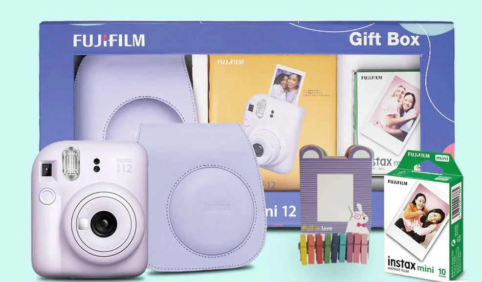 Instax Mini 12 Geschenkbox Instax Mini 12 - die Kamera für Sofortbilder