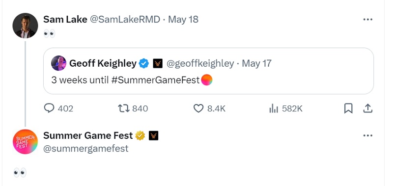 Der Kreativdirektor von Remedy Entertainment, Sam Lake, hat angedeutet, dass er am Summer Game Fest teilnehmen wird: Dort könnte er das Add-on Night Springs für Alan Wake 2 enthüllen.-2 Der Kreativdirektor von Remedy Entertainment, Sam Lake, hat angedeutet, dass er am Summer Game Fest teilnehmen wird: Dort könnte er das Add-on Night Springs für Alan Wake 2 enthüllen.-2