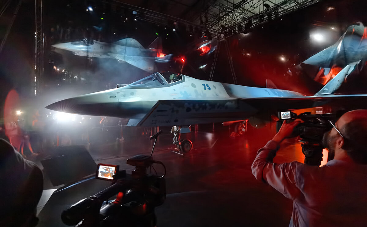 Russland kann den Export von Kampfflugzeugen der fünften Generation Su-57 und Su-75 wegen der Sanktionen 10 Jahre lang vergessen Russland kann den Export von Kampfflugzeugen der fünften Generation Su-57 und Su-75 wegen der Sanktionen 10 Jahre lang vergessen