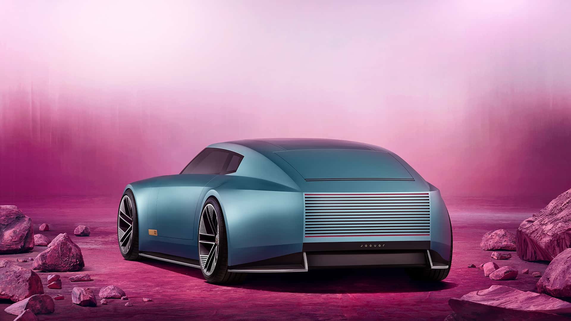 Jaguar Type 00 Concept Rückansicht Jaguar Type 00 Concept Rückansicht