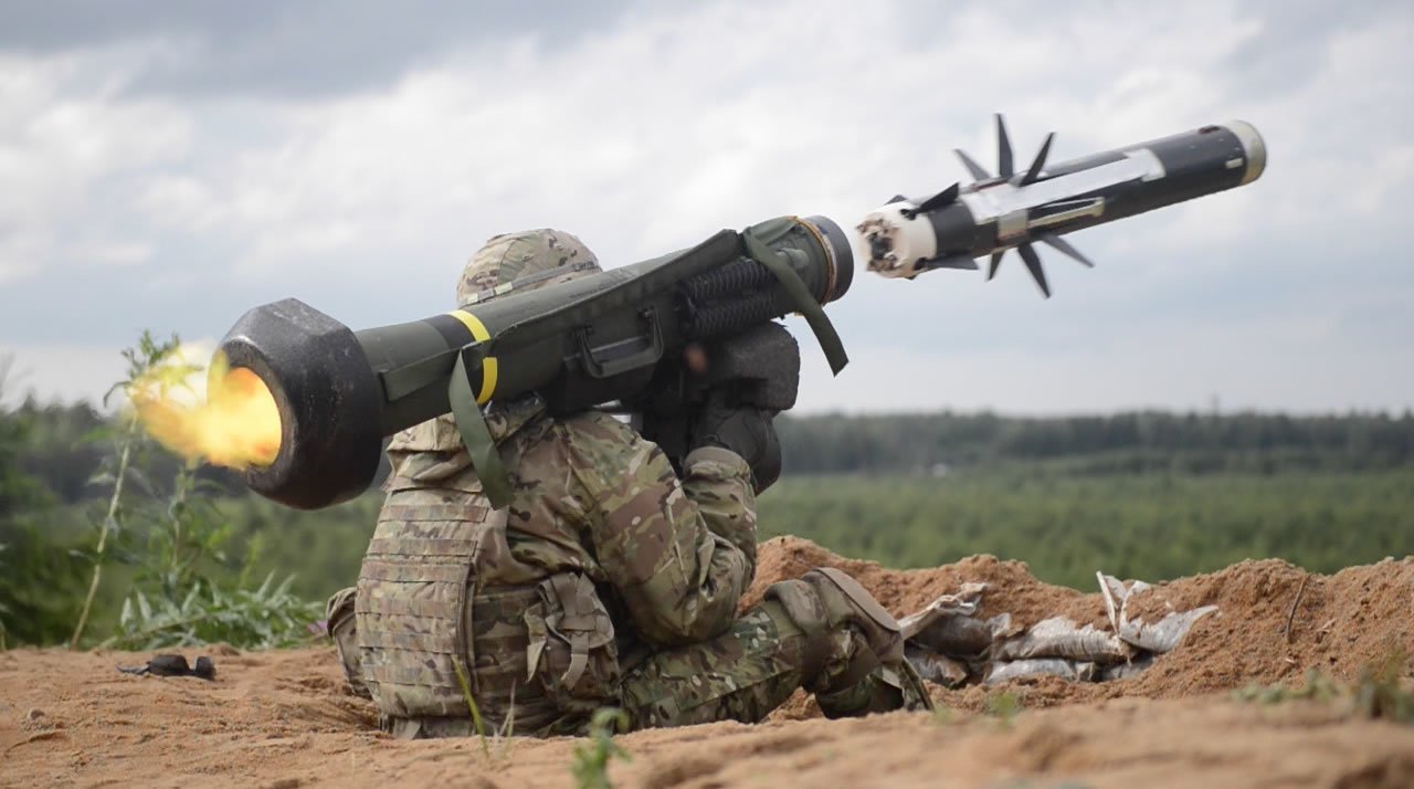 Illustration der Javelin-Rakete