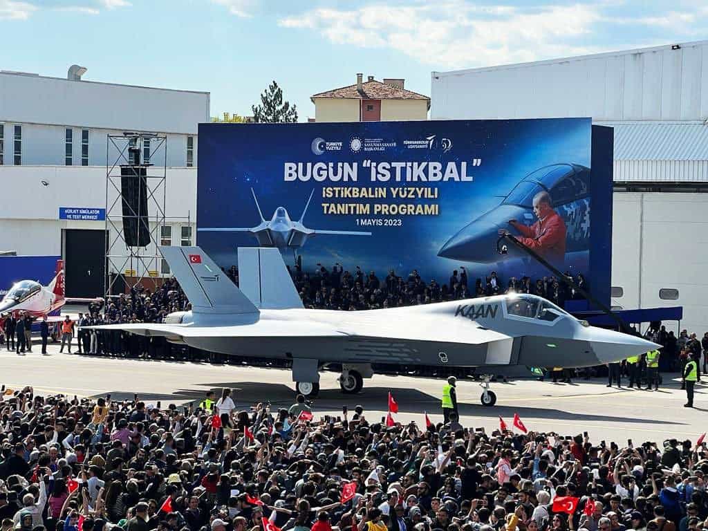 Türkischer KAAN-Kampfjet der 5. Generation