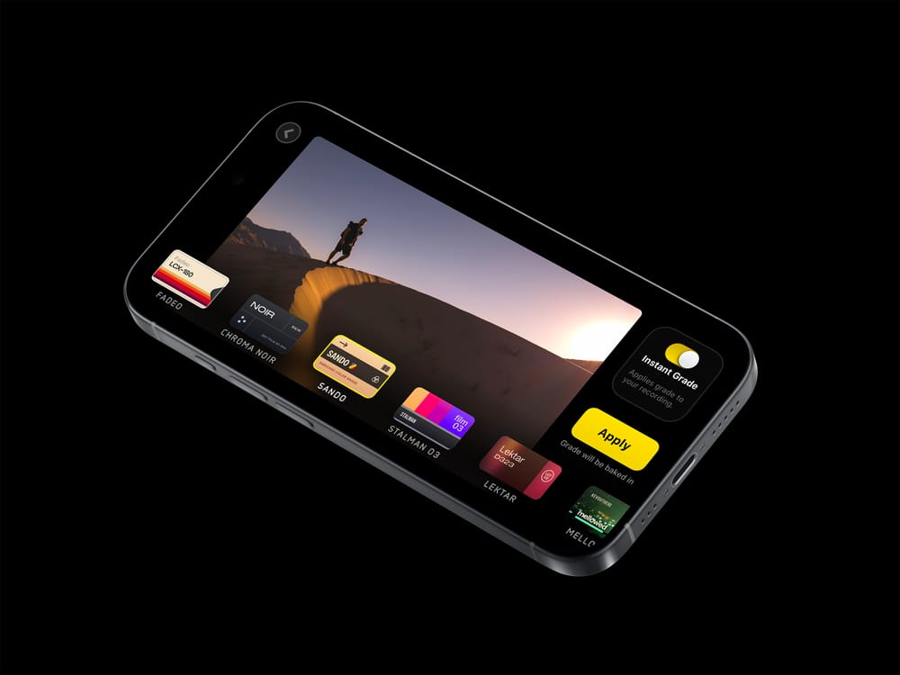 Bilder aus der Kino-App mit Sofortkorrektur