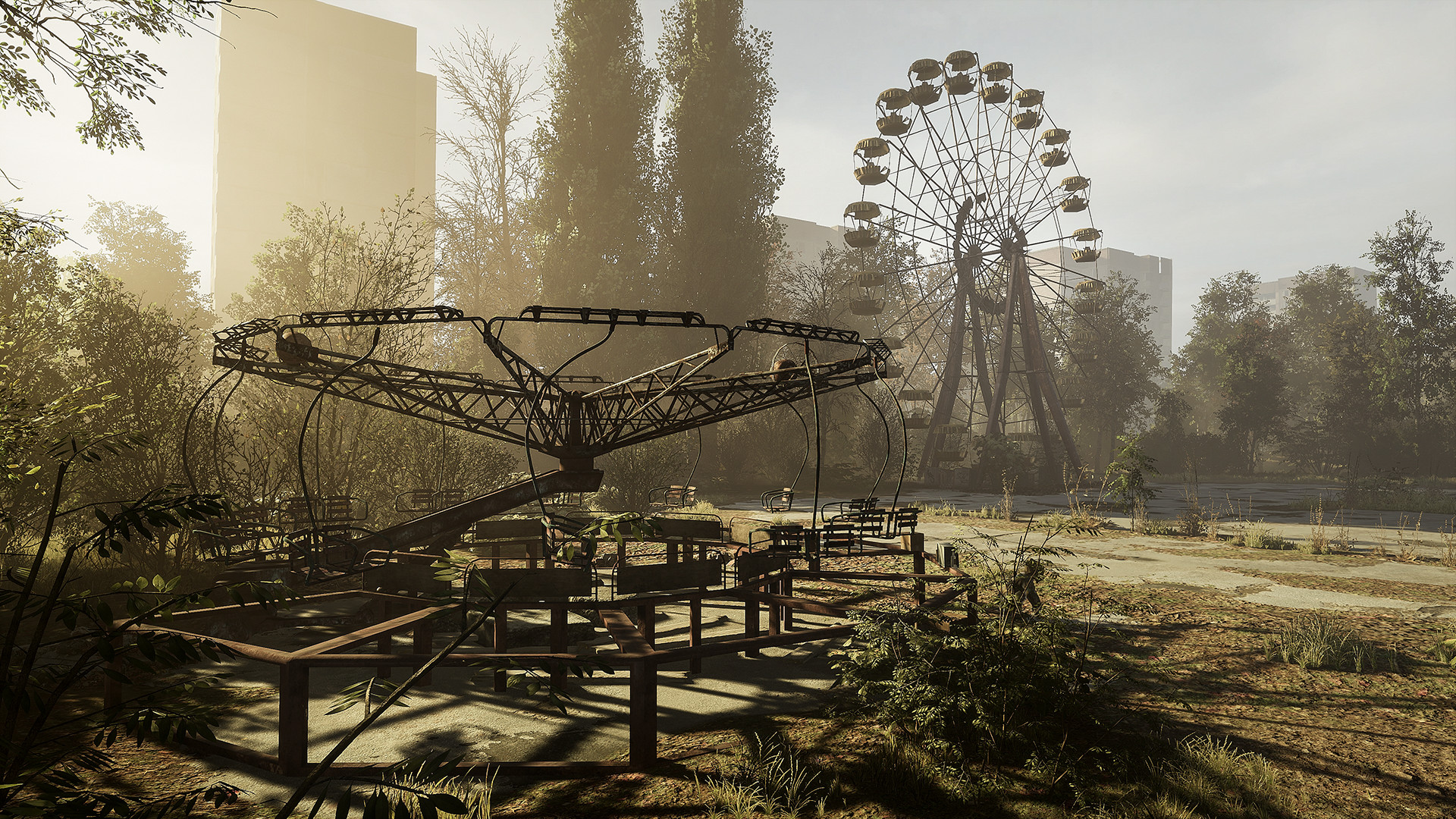 Eine Szene aus dem Spiel Chernobylite Eine Szene aus dem Spiel Chernobylite