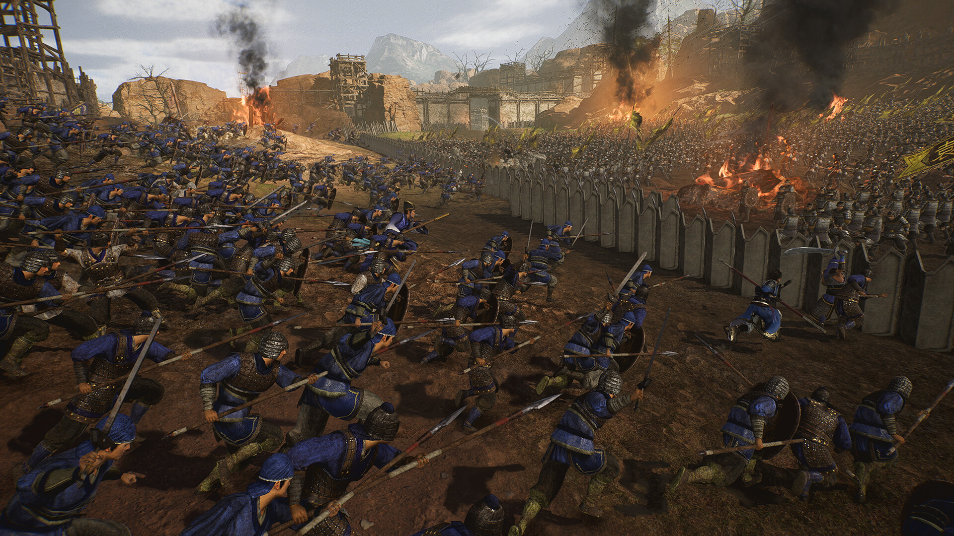 Die Schlacht in DYNASTY WARRIORS: ORIGINS