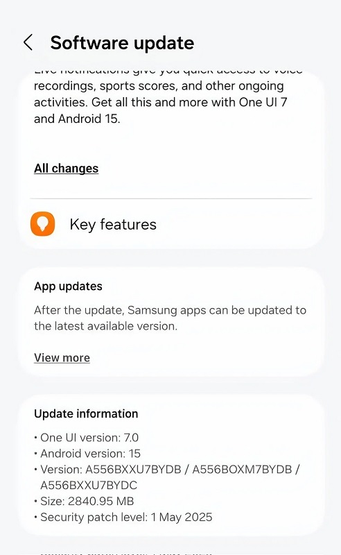 One UI 7 Update für Samsung Smartphones One UI 7 Update für Samsung Smartphones