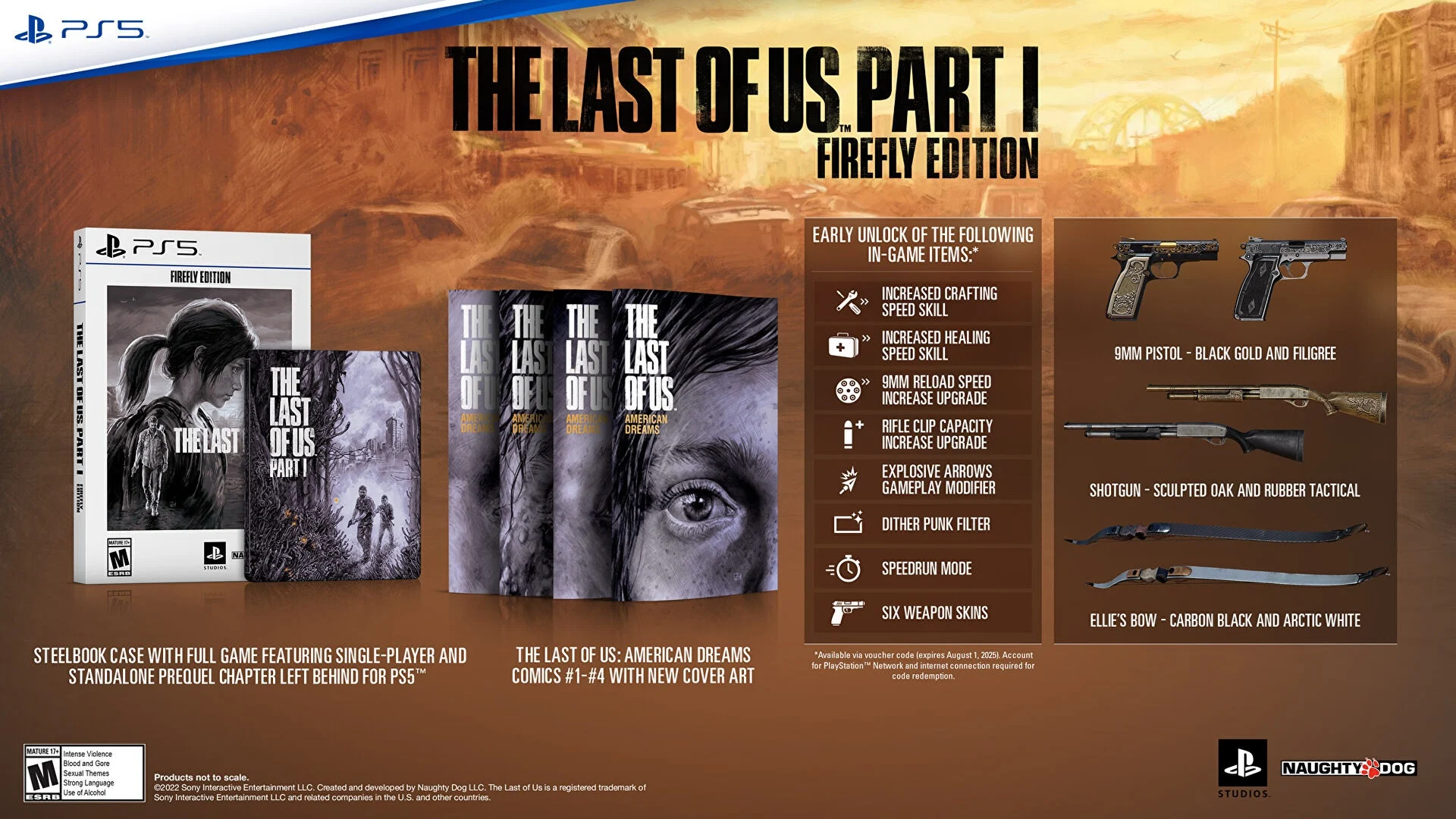 Sony hat Vorbestellungen für The Last of Us Part I Firefly Edition in Europa eröffnet. Die Edition wird im Januar 2023 erscheinen-2 Sony hat Vorbestellungen für The Last of Us Part I Firefly Edition in Europa eröffnet. Die Edition wird im Januar 2023 erscheinen-2