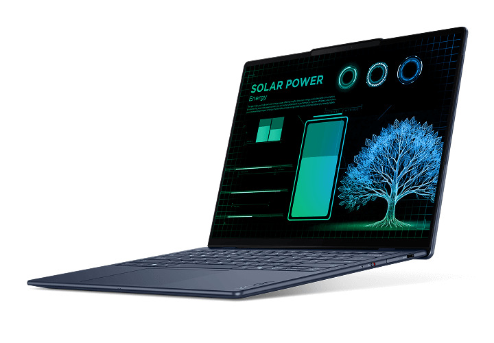 Lenovo ultradünner Yoga-Laptop mit Solarpanel Lenovo ultradünner Yoga-Laptop mit Solarpanel