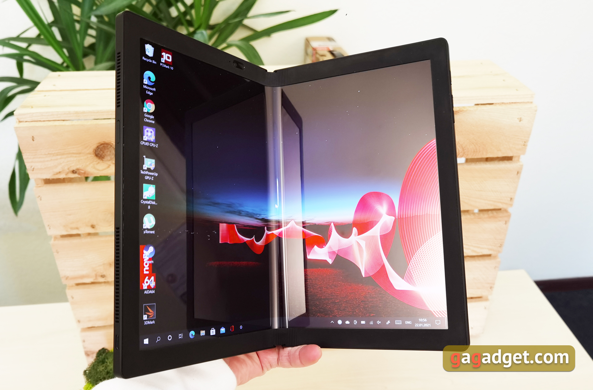Lenovo ThinkPad X1 Fold Testbericht: Der weltweit erste tragbare PC mit faltbarem Display-12 Lenovo ThinkPad X1 Fold Testbericht: Der weltweit erste tragbare PC mit faltbarem Display-12