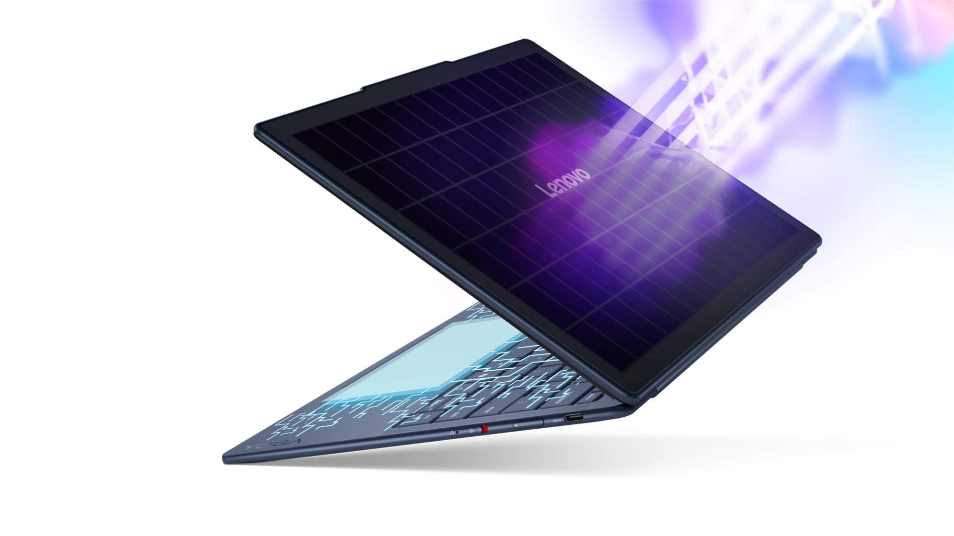 Yoga Solar PC - ein mit Solarenergie betriebener Laptop Yoga Solar PC - ein mit Solarenergie betriebener Laptop