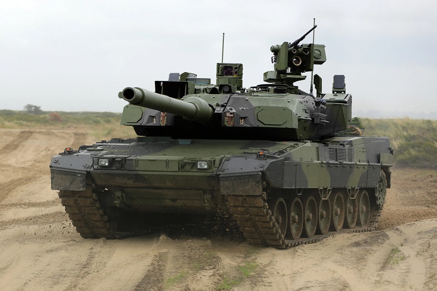 Leopard 2. Illustration: KNDS Illustration des Leopard 2-Panzers von KNDS