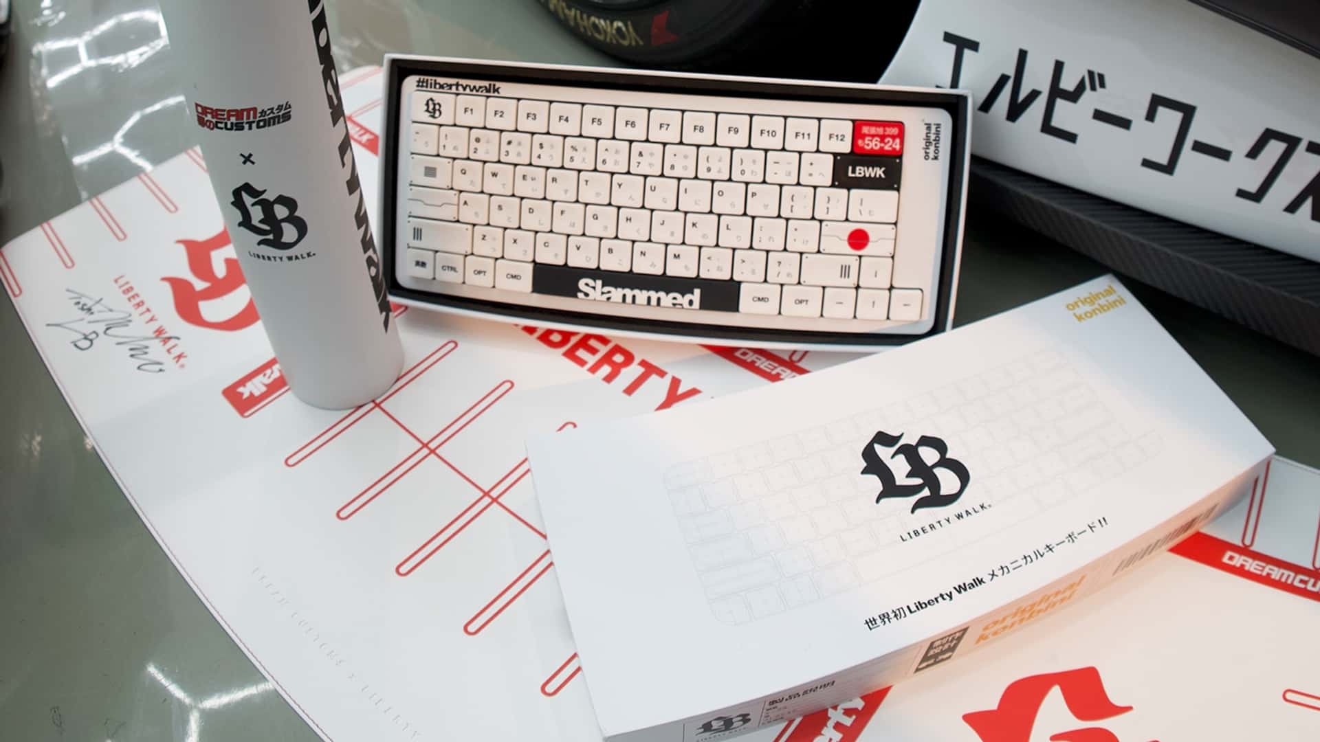 Liberty Walk mechanische Tastatur - Gesamtansicht Liberty Walk mechanische Tastatur - Gesamtansicht