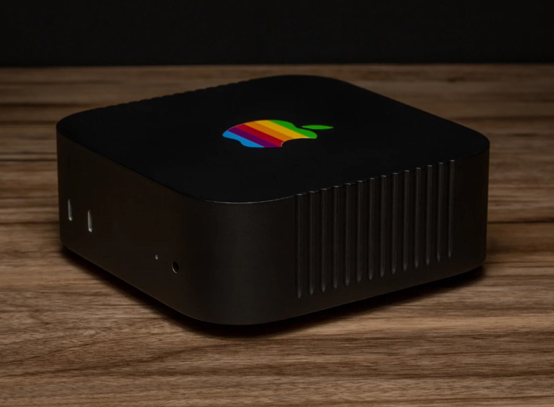 Mac Mini Retro - Dunkel Mac Mini Retro - Dunkel