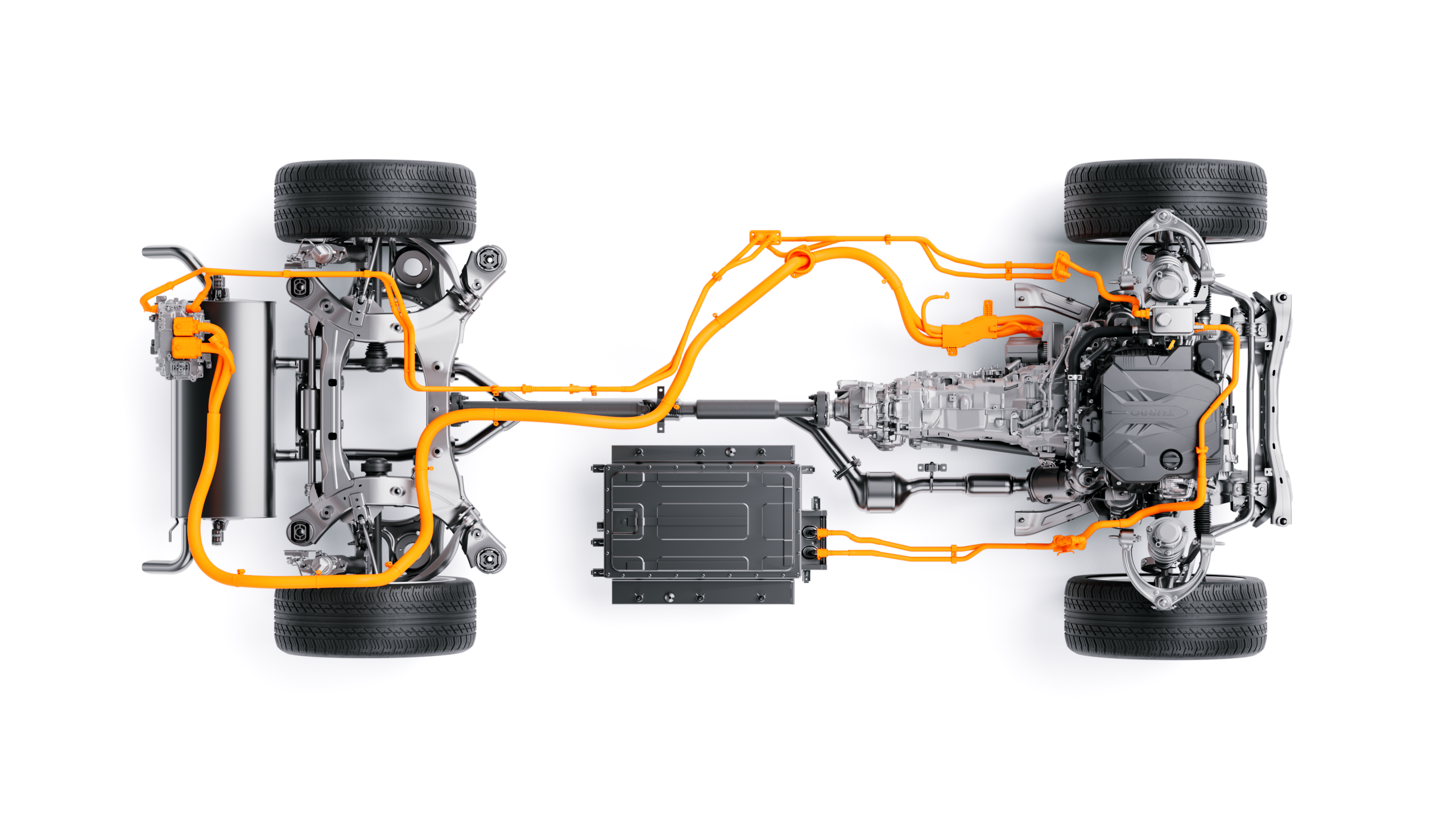 Hybrid-Antriebsstrang des Palisade SUV Hybrid-Antriebsstrang des Palisade SUV