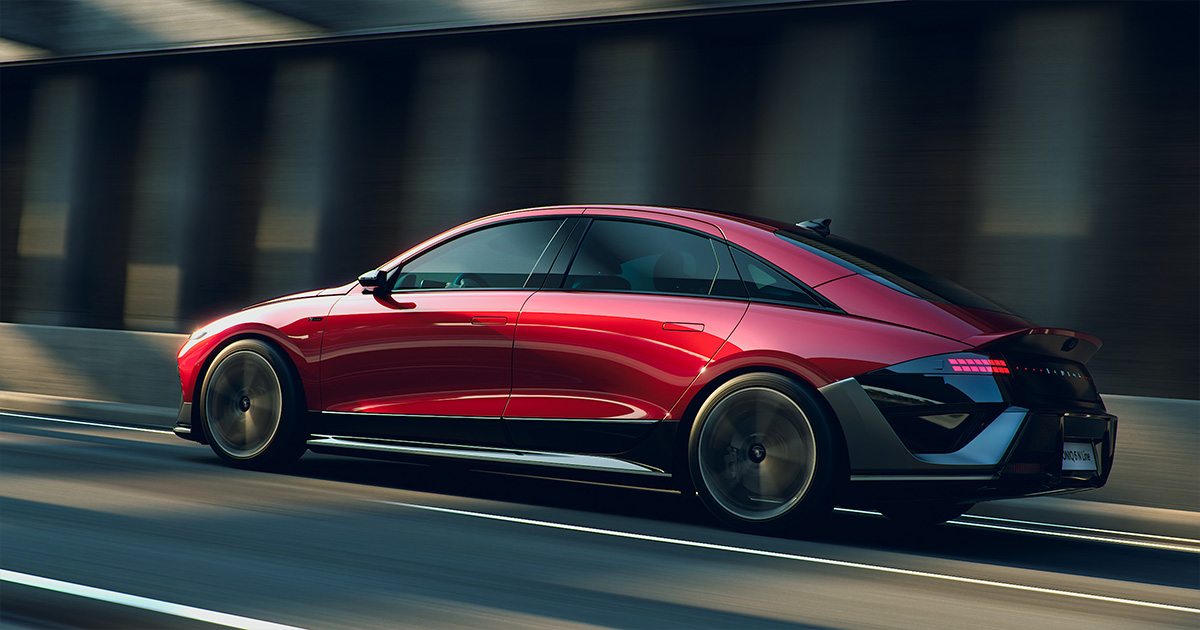 Hintergrund Hyundai Ioniq 6