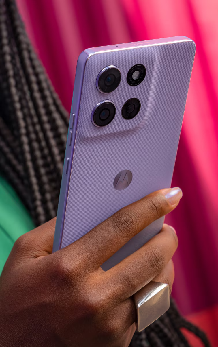 Moto G86 Power Design in Space Sky Farbe Moto G86 Power Design in Space Sky Farbe