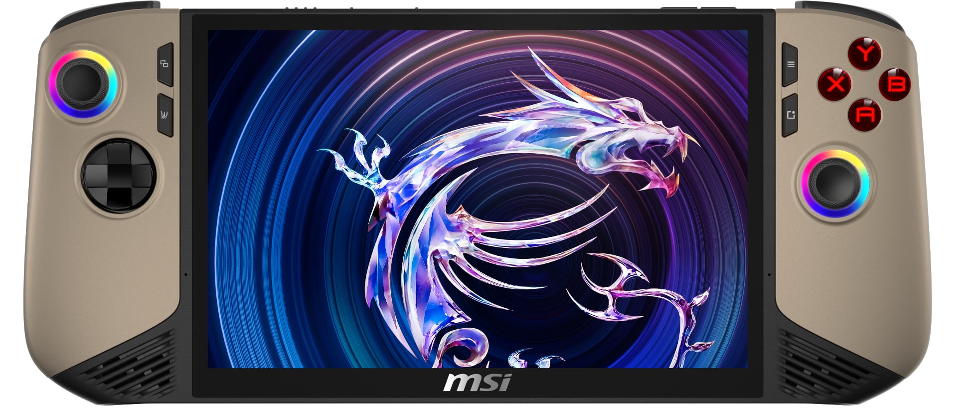 Äußeres des MSI Claw 8 AI+ Äußeres des MSI Claw 8 AI+