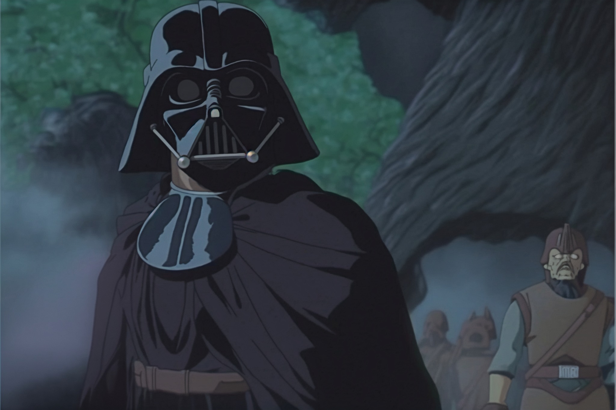 Das neuronale Netzwerk Nijijourney stellt ikonische Star Wars Charaktere im Stil von Studio Ghibli dar-9 Das neuronale Netzwerk Nijijourney stellt ikonische Star Wars Charaktere im Stil von Studio Ghibli dar-9