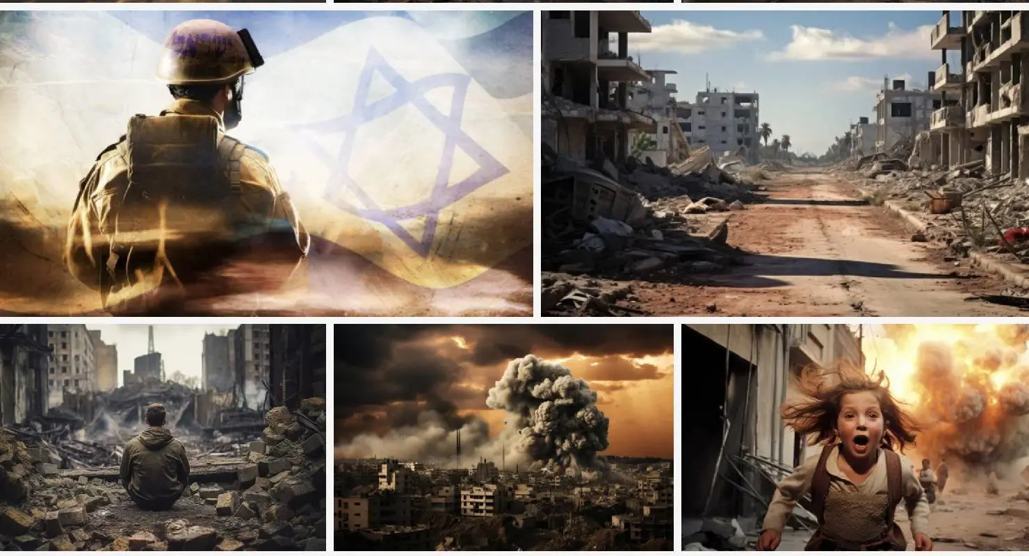 Adobe verkauft mit künstlicher Intelligenz generierte Bilder des Krieges zwischen Israel und Hamas, die in Nachrichtenberichten als echt ausgegeben werden Adobe verkauft mit künstlicher Intelligenz generierte Bilder des Krieges zwischen Israel und Hamas, die in Nachrichtenberichten als echt ausgegeben werden