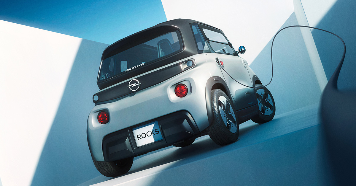 Der aktualisierte Opel Rocks - Frontansicht Der aktualisierte Opel Rocks - Frontansicht