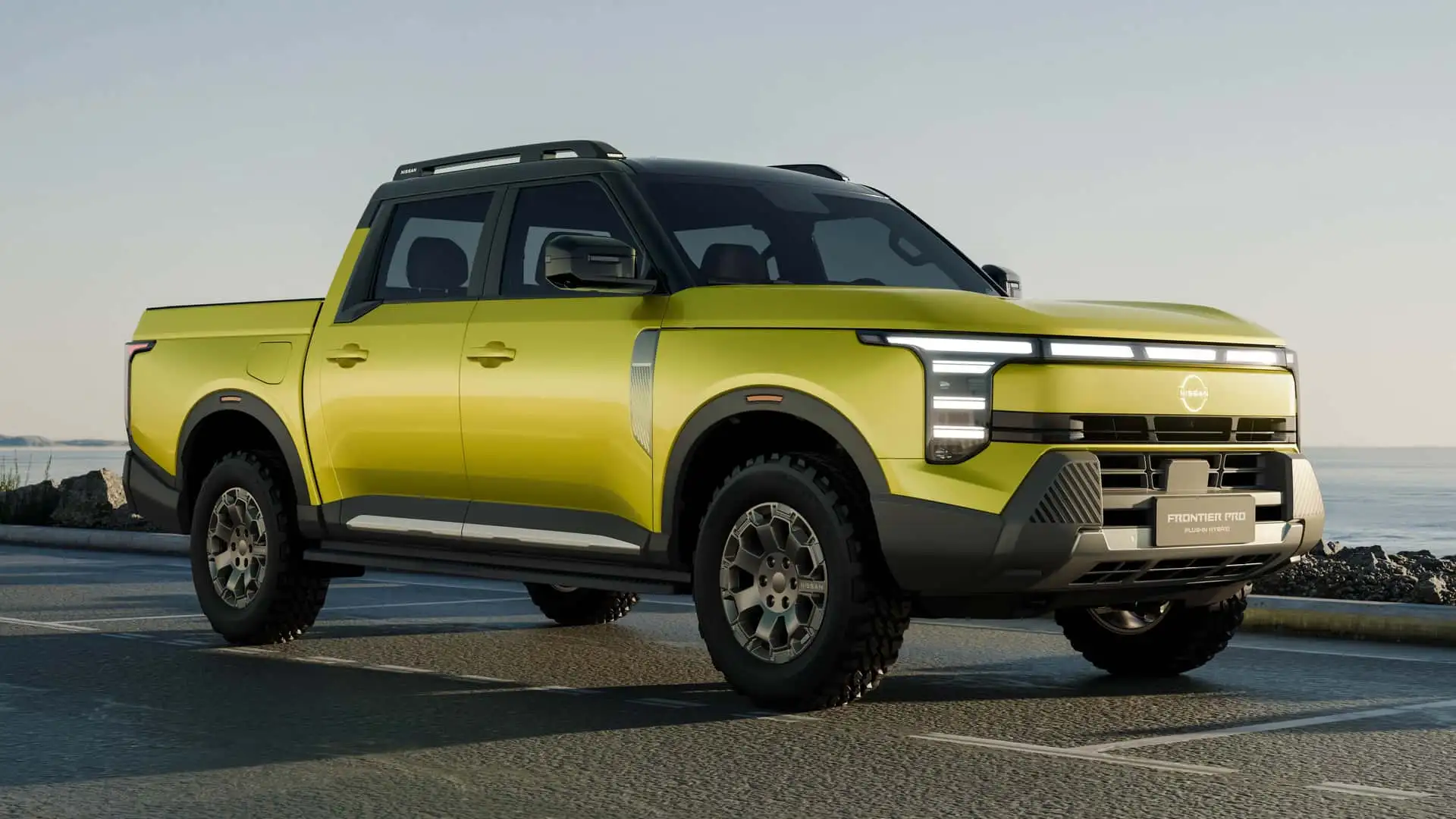 Nissan Frontier Pro auf dem Autosalon