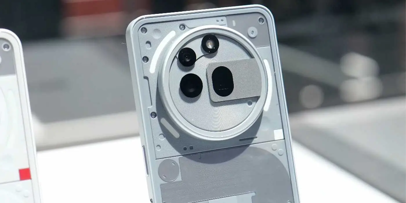 Nothing Phone 3a Pro auf dem MWC 2025 Nothing Phone 3a Pro auf dem MWC 2025