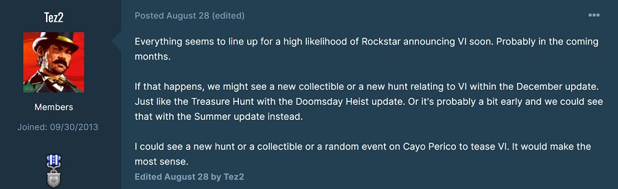 Insider: GTA VI-Ankündigung könnte in den nächsten Monaten erfolgen und wird von einem Event in GTA V begleitet sein-2 Insider: GTA VI-Ankündigung könnte in den nächsten Monaten erfolgen und wird von einem Event in GTA V begleitet sein-2