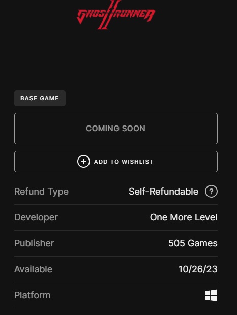 Der Epic Games Store hat das Veröffentlichungsdatum für Ghostrunner 2, das mit Spannung erwartete Cyberpunk-Spiel, bekannt gegeben-2 Der Epic Games Store hat das Veröffentlichungsdatum für Ghostrunner 2, das mit Spannung erwartete Cyberpunk-Spiel, bekannt gegeben-2