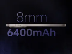 OnePlus 13R Illustration OnePlus 13R Akku und Dicke Details