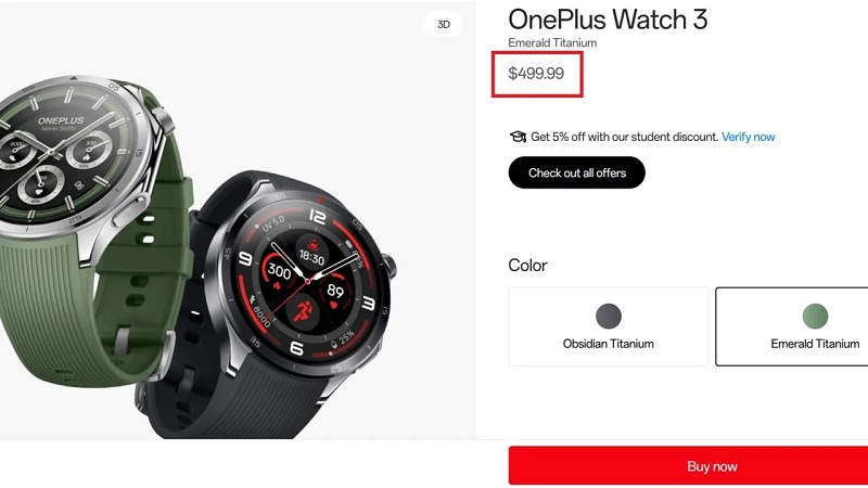 OnePlus Uhr 3 OnePlus Uhr 3