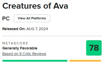 Creatures of Ava ist ein schönes, niedliches, aber langweiliges Abenteuerspiel: Die Kritiker geben dem Spiel gute Noten, sind aber nicht bereit, es zu empfehlen-3 Creatures of Ava ist ein schönes, niedliches, aber langweiliges Abenteuerspiel: Die Kritiker geben dem Spiel gute Noten, sind aber nicht bereit, es zu empfehlen-3