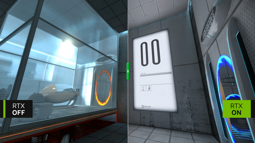 NVIDIA hat die Systemanforderungen für Portal mit RTX bekannt gegeben und angekündigt, dass das Remaster am 8. Dezember auf Steam veröffentlicht wird-3 NVIDIA hat die Systemanforderungen für Portal mit RTX bekannt gegeben und angekündigt, dass das Remaster am 8. Dezember auf Steam veröffentlicht wird-3