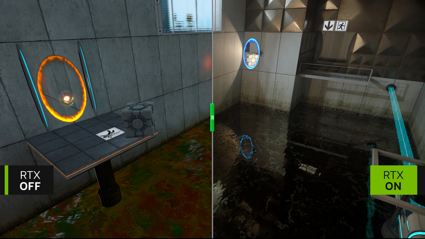 NVIDIA hat die Systemanforderungen für Portal mit RTX bekannt gegeben und angekündigt, dass das Remaster am 8. Dezember auf Steam veröffentlicht wird-4 NVIDIA hat die Systemanforderungen für Portal mit RTX bekannt gegeben und angekündigt, dass das Remaster am 8. Dezember auf Steam veröffentlicht wird-4