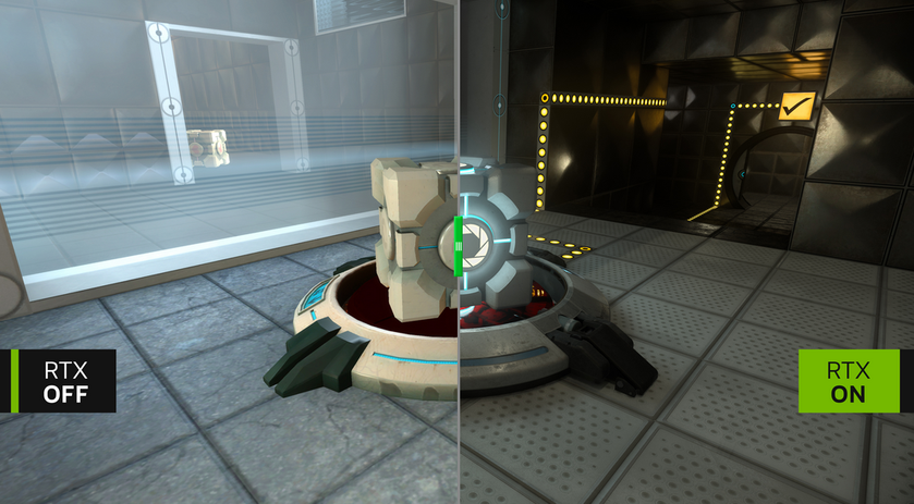 NVIDIA hat die Systemanforderungen für Portal mit RTX bekannt gegeben und angekündigt, dass das Remaster am 8. Dezember auf Steam veröffentlicht wird-5 NVIDIA hat die Systemanforderungen für Portal mit RTX bekannt gegeben und angekündigt, dass das Remaster am 8. Dezember auf Steam veröffentlicht wird-5