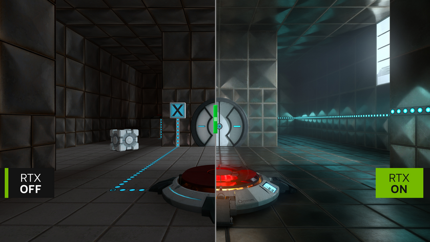 NVIDIA hat die Systemanforderungen für Portal mit RTX bekannt gegeben und angekündigt, dass das Remaster am 8. Dezember auf Steam veröffentlicht wird-6 NVIDIA hat die Systemanforderungen für Portal mit RTX bekannt gegeben und angekündigt, dass das Remaster am 8. Dezember auf Steam veröffentlicht wird-6