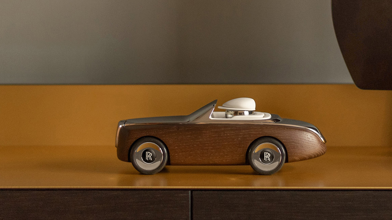 Zusammengebautes Rolls-Royce Cameo Modell Zusammengebautes Rolls-Royce Cameo Modell