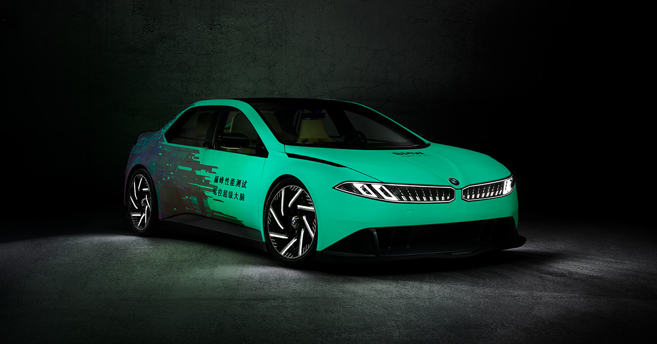 BMW Vision Driving Experience - Seitenansicht BMW Vision Driving Experience - Seitenansicht