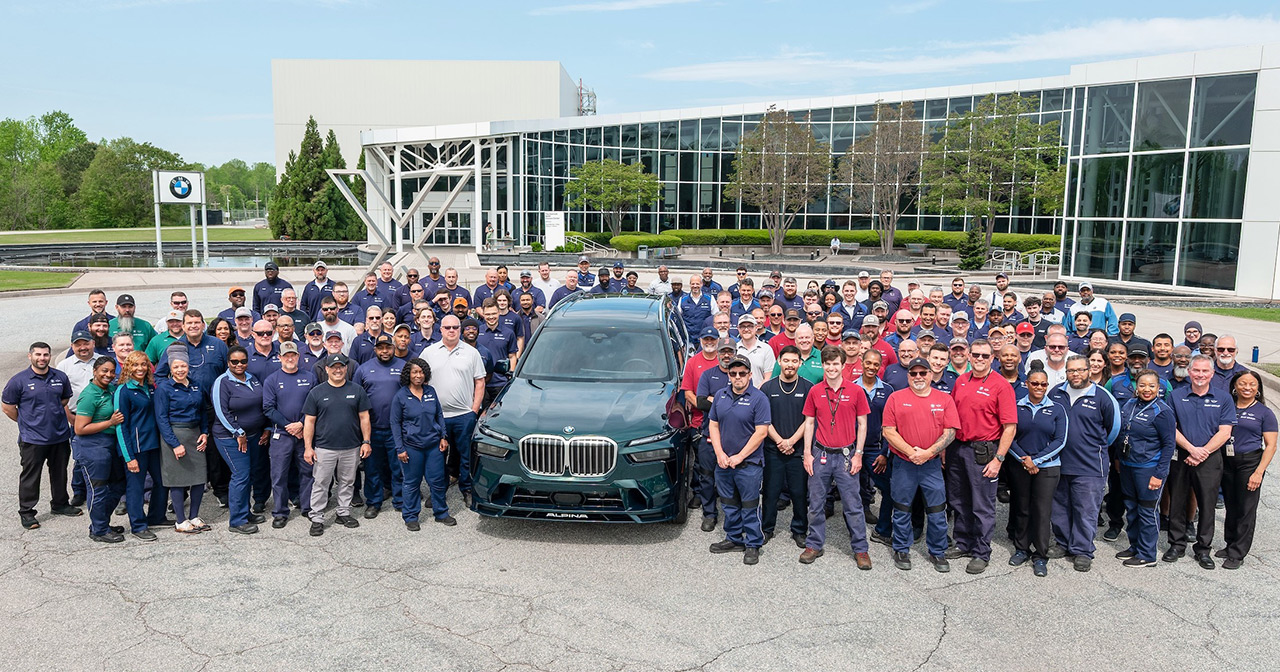 BMW Alpina XB7 im BMW-Werk in Spartanburg, South Carolina