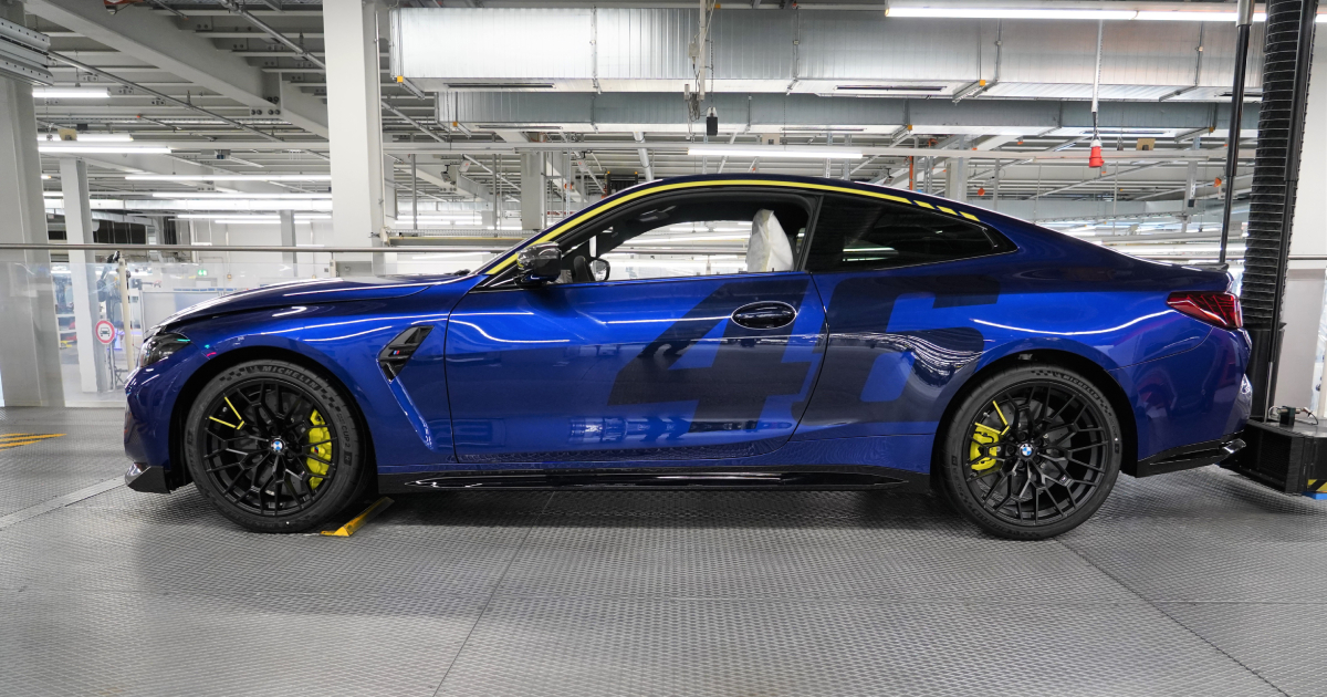 Innenraum des BMW M4 CS Edition VR46 Innenraum des BMW M4 CS Edition VR46