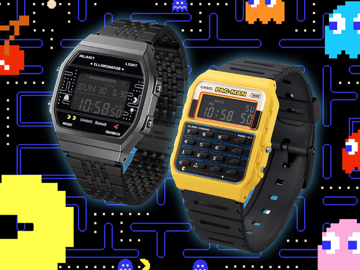 Uhren aus der Pac-Man x Casio Vintage Kollektion Uhren aus der Pac-Man x Casio Vintage Kollektion