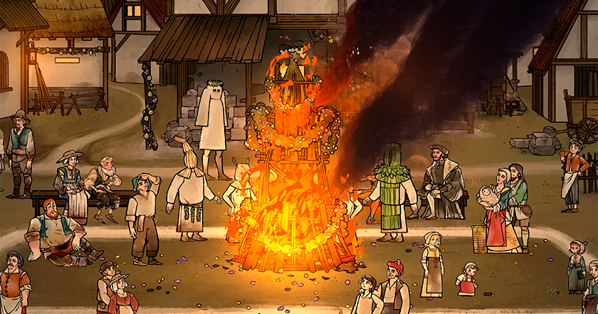 Ein Illustrator untersucht eine Mordserie im 16. Jahrhundert: Am 15. November wurde das Rollenspiel Pentiment von den Entwicklern von Fallout: New Vegas veröffentlicht. Ein Illustrator untersucht eine Mordserie im 16. Jahrhundert: Am 15. November wurde das Rollenspiel Pentiment von den Entwicklern von Fallout: New Vegas veröffentlicht.