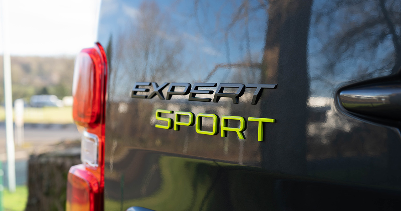 Peugeot Expert Sport mit 18-Zoll-Leichtmetallfelgen